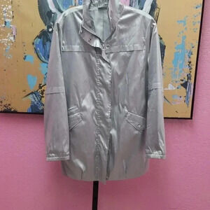 Chico's Znergy Powder Blue Lightweight Coat